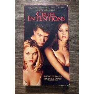 Columbia TriStar Cruel Intentions VHS Good 1999 Drama Sarah Michelle Gellar